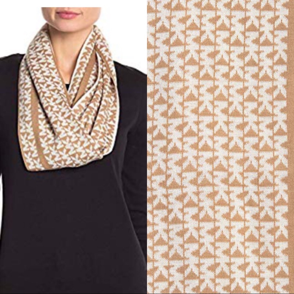 🔥Micheal Kors Signature Logo Infinity Scarf